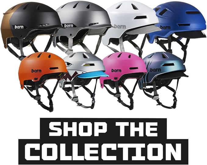 Bern Hendrix MIPS Adult Bike Helmet with Rotational Impact Protection│Adjustable│Adapts to All Seasons│Fully Certified