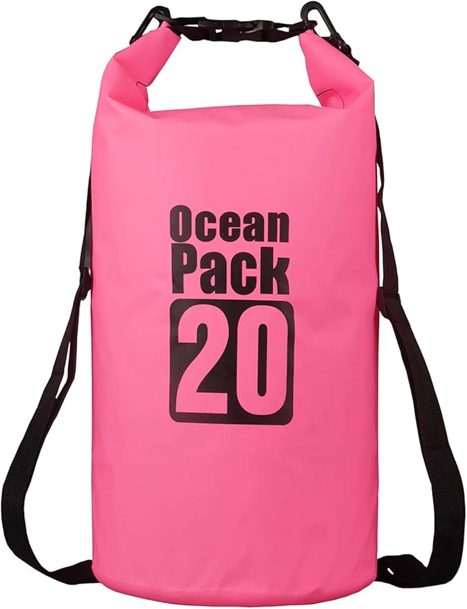 2L/3L/5L/10L/15L/20L/30L 500D Tarpaulin Heavey-Duty PVC Water Proof Dry Bag Sack for Kayaking/Boating/Canoeing/Fishing/Rafting/Swimming/Camping/Snowboarding