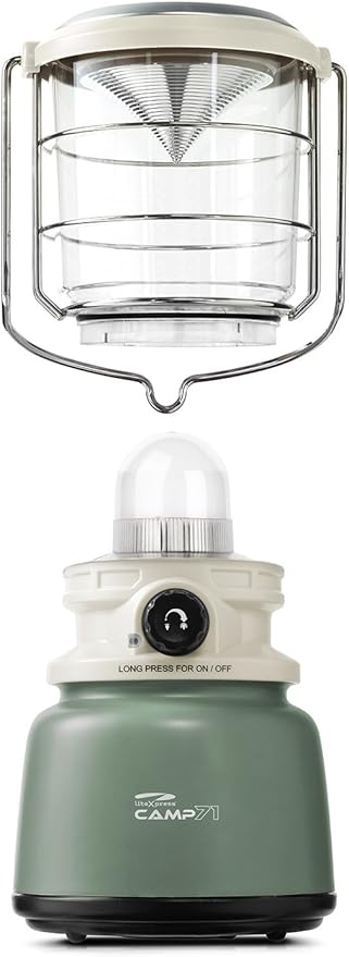 LiteXpress LXL907078B Camp 71 Lantern Lights with 1000 Lumen Light Output