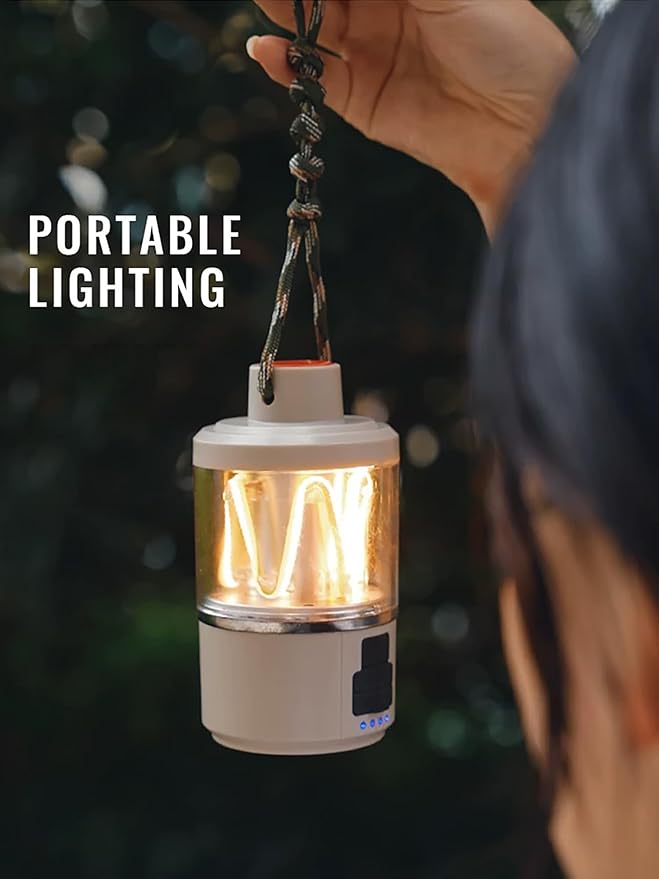 Camping Lights, Rechargeable Camping Lights,Portable Magnetic Camping Lights,IPX65 Waterproof,for Emergency/Car Repairing/Hiking/Fishing/Camping Lantern/Home.