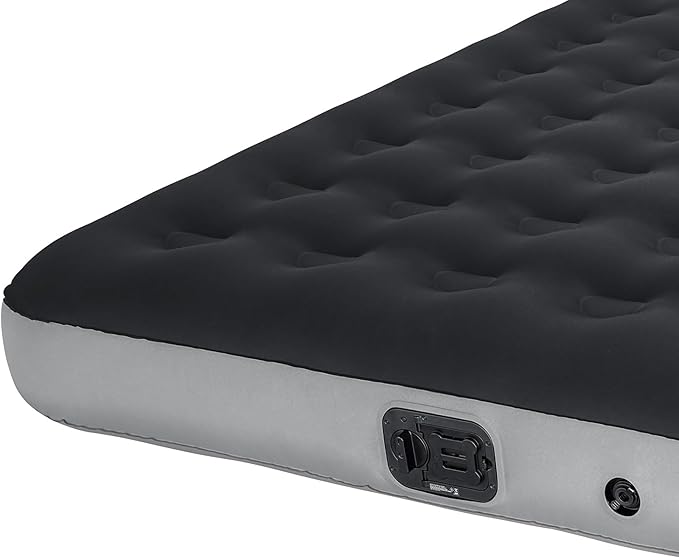 Coleman: River Gorge: 9.5" Queen Airbed - Built-in Battery Air Pump, Inflatable Mattress, Puncture Guard, Durable Design, All Terrain, Indoor-Outdoor