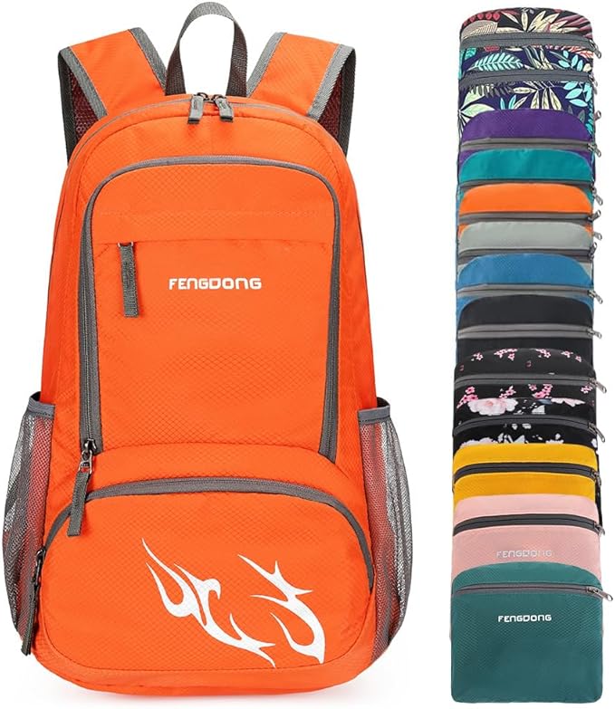 35L Lightweight Foldable Waterproof Packable Travel Small Hiking Backpack Daypack for men women