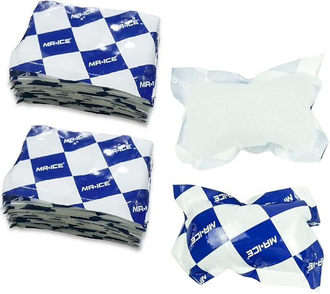 Reusable Dry Ice Packs for Shipping & Storage - Long Lasting Cold Packs for Lunch Box & Coolers - Ideal for Frozen Food & Drinks
