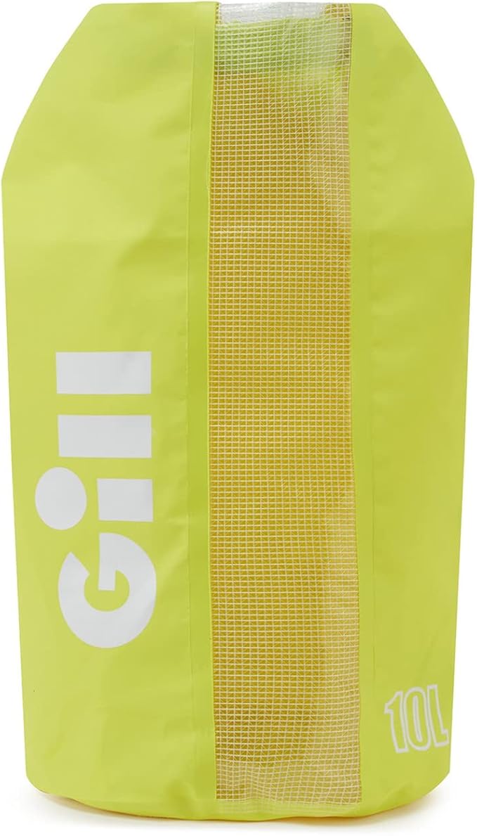 Gill Voyager 10 Litre Roll Top Dry Bag - Lightweight & Waterproof for Water Sport, Kayaking, Beach, Boating, Camping