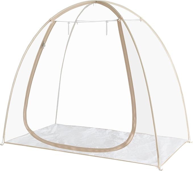 Pop-Up Sports Tent, Transparent Bubble Tent, Weatherproof Igloo Tent, Clear Tent for Winter Sports, Cold Weather Tent