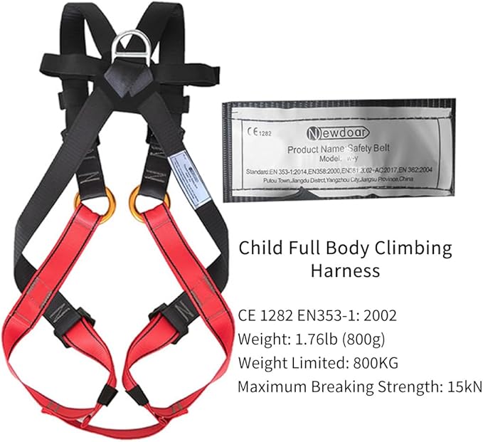 NewDoar Climbing Harness CE Certification Rock Climbing Rappelling Equipment Body Guard Protect Rappelling Rescuing Equip