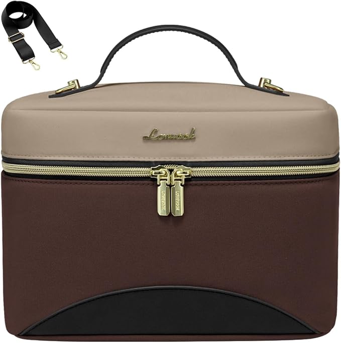 LOVEVOOK Lunch Box for Women,Large Adult Insulated Lunch Bag for Women,Leakproof Cooler Bag for Office Picnic Hiking Beach,Lunch Tote Bag with Adjustable Shoulder Strap