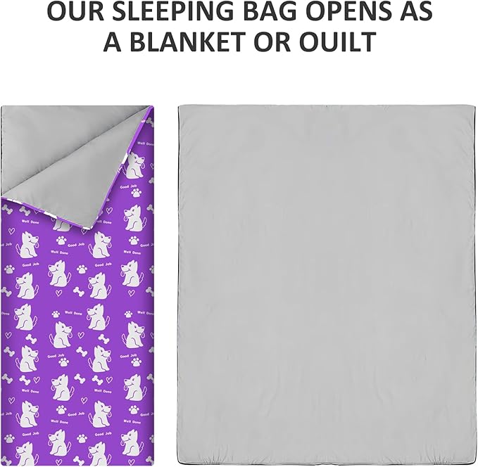 Camping Sleeping Bag for Adults Boys and Girls,Cold and Warm Weather-Summer, Spring, Fall, Lightweight, Waterproof Compact Bag for Camping Gear Equipment, Traveling, and Outdoors