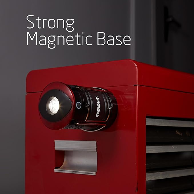 Eveready LED Camping Lantern 360 PRO (2-Pack), Super Bright Tent Lights, Rugged Water Resistant LED Lanterns, 100 Hour Run-time (Batteries Included)