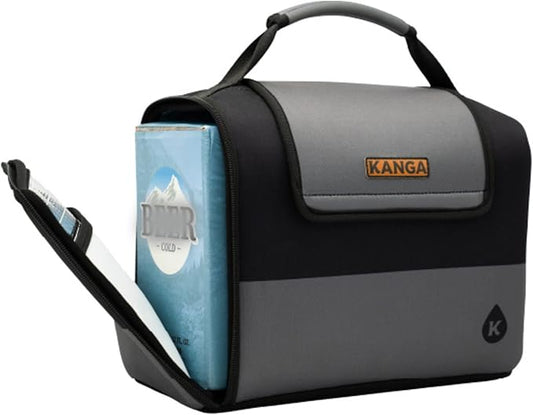 Kanga Insulated Cooler Bag - Soft Cooler Bag - Can Beer and Seltzer Drink Cooler - Insulated and Durability Tested - Kanga Kase Mate