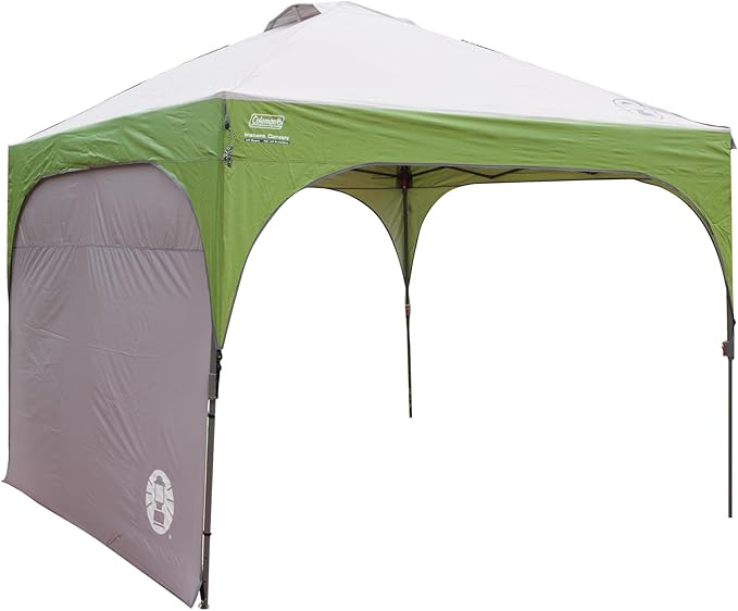 Coleman Sidewall Accessory for 10x10ft Pop-Up Canopy Sun Shelters Removable Shelter Wall to Block Sun Wind & Rain UPF 50+ Protection