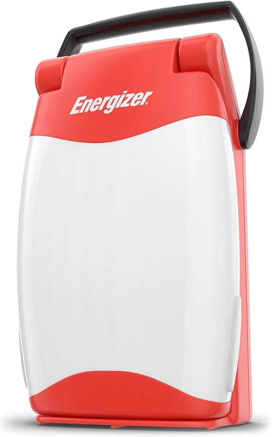 Energizer Folding LED Camping Lantern, IPX4 Water Resistant Lanterns for Camping, Fishing, Outdoors, Power Outage, Compact and Portable Tent Lights