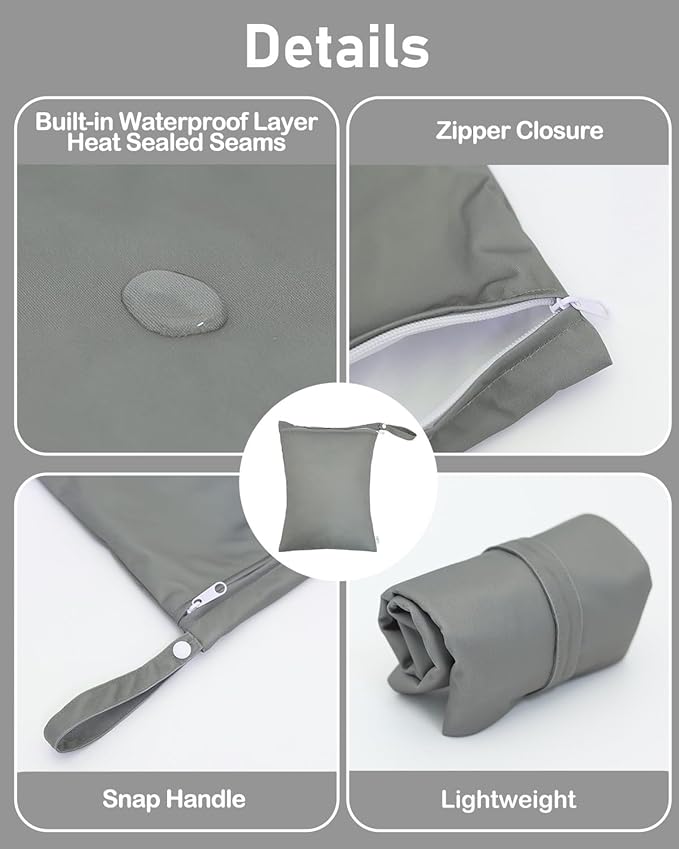 babygoal Waterproof Dry Bag and Wet Bag, Roll Top Waterproof 2L Backpack Sack for Travel,Swimming,Kayaking, Beach, Rafting, Boating, Hiking, Camping and Fishing 2WLL07-B