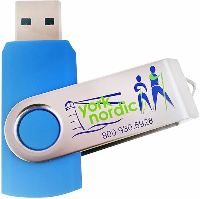 York Nordic 5 Piece Travel Walking Pole Gift Set - Folding Travel Poles, Training Videos, Water Bottle, Pedometer, Travel Bag, and Accessories