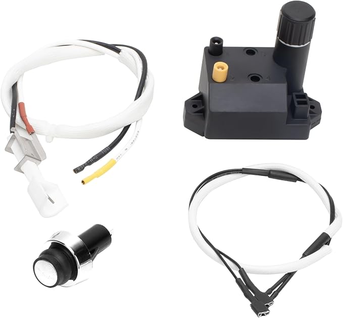 SafBbcue 7642 Grill Igniter kit for Weber Spirit 210-310 Series Gas Grill with Up Front Controls (2013 and Newer) for Weber Spirit 210 and 310 Series Electronic Igniter Button