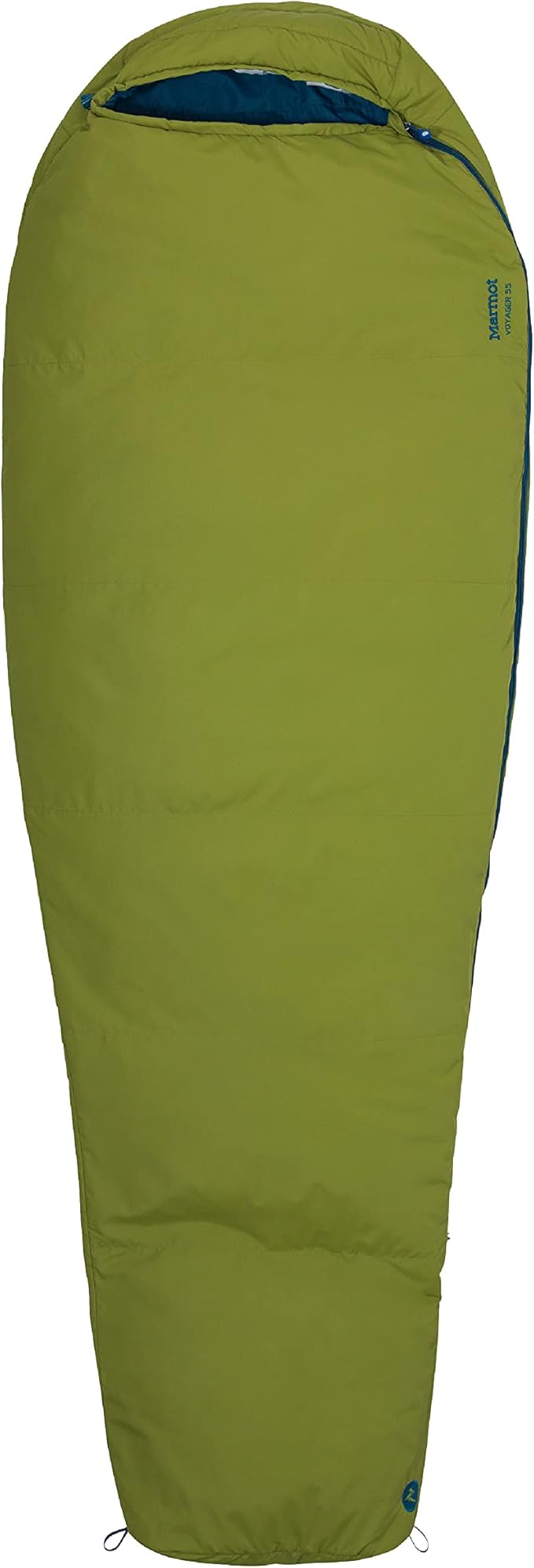 MARMOT Voyager 45° or 55° Mummy Sleeping Bags, Synthetic Spirafil Insulation for Camping & Backpacking