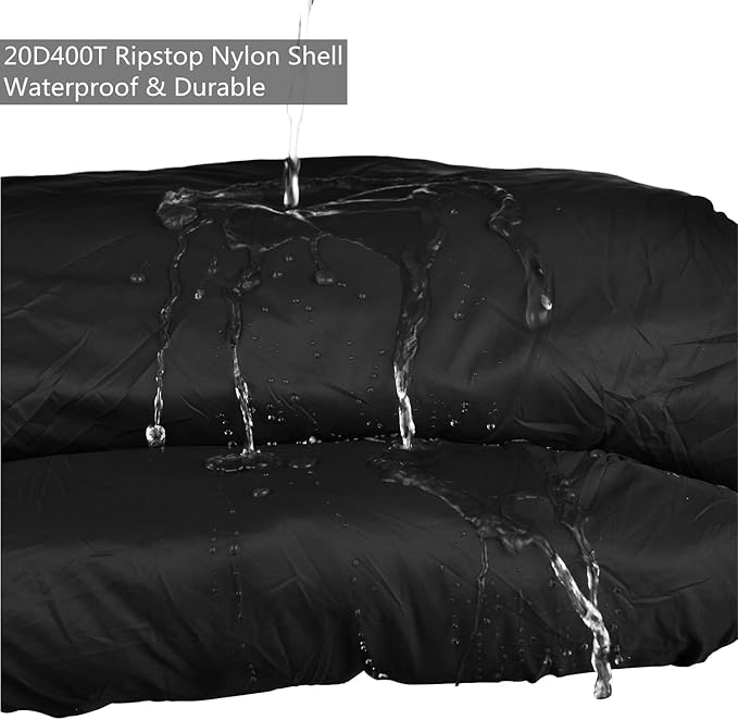 AGEMORE Ultralight Warm Weather Sleeping Bag, Portable Lightweight Waterproof Compact Sleeping Bag with Compression Sack, Fit for Kids Teens or Adults Outdoor Camping, Backpacking & Hiking