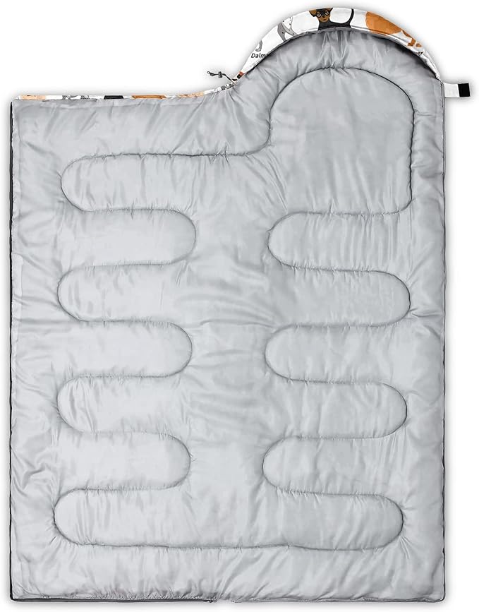 BSNTHO Camping Sleeping Bags,3 Season Warm & Cool Weather,Lightweight,Waterproof Sleeping Bags for Adults & Kids,Traveling,and Outdoors,Camping Gear Equipment
