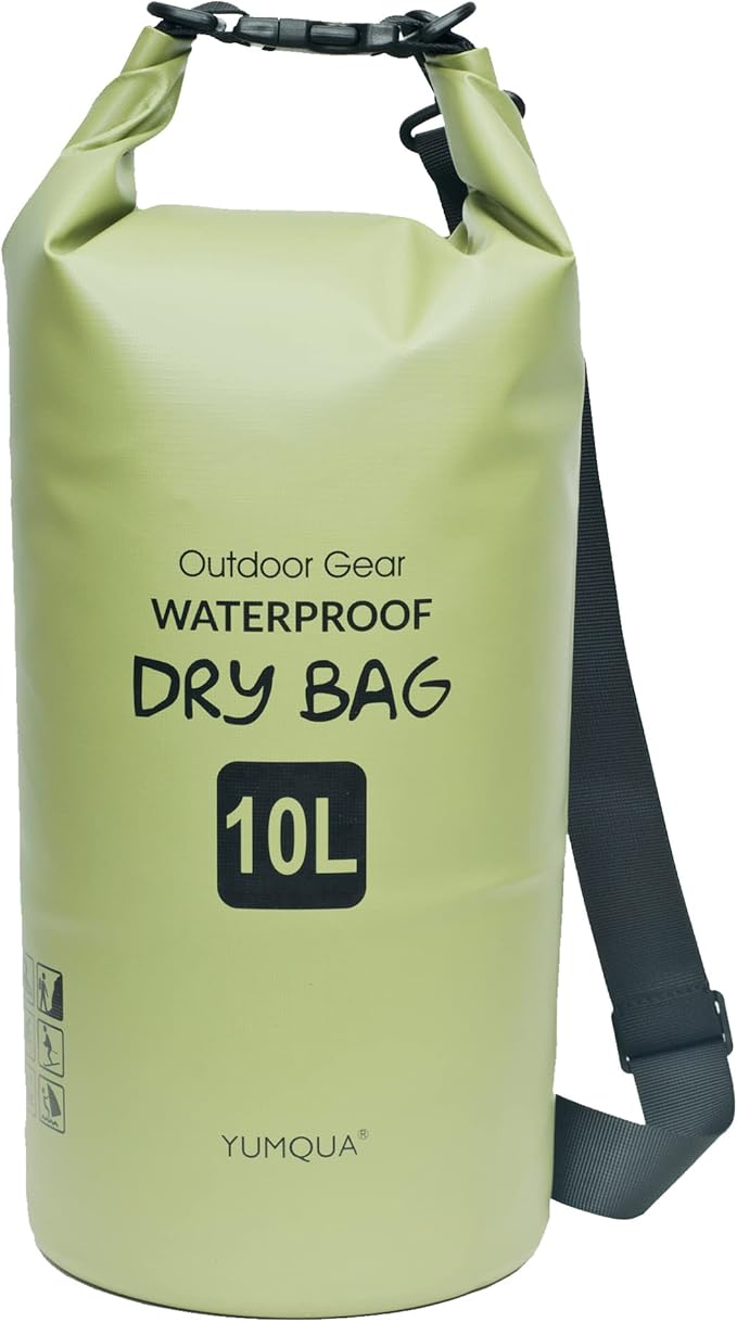 Waterproof Dry Bag Backpack 5L/10L/20L/30L/40L, Roll Top Floating Waterproof Storage Bags for Kayaking, Boating, Swimming, Hiking, Camping and Fishing
