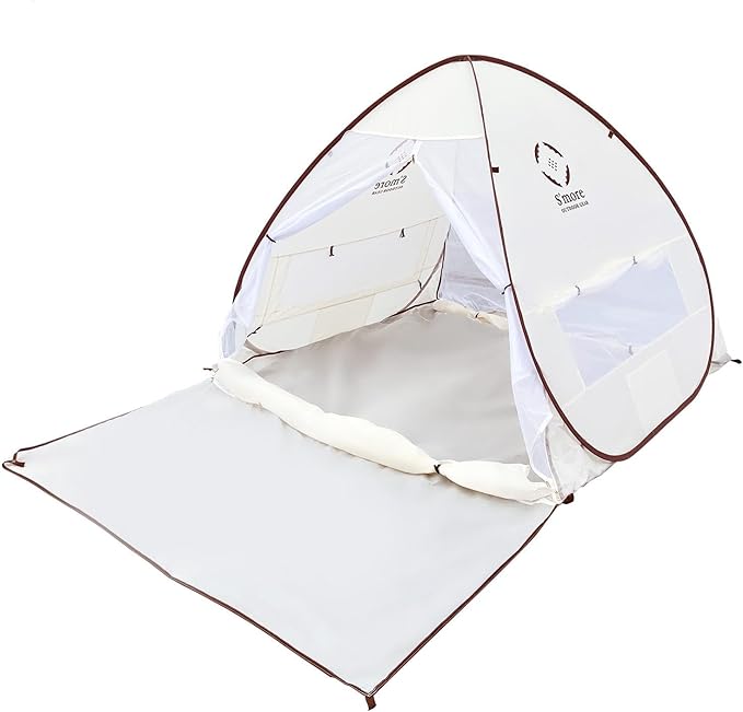 S'more Emergency Tent Shelter, Survival Tent for 2 Person, Lightweight and Portable Sun Shade Shelter, UFP 30+ Waterproof and Windproof Tent for Camping, Hiking, Backpacking and Outdoor Activities