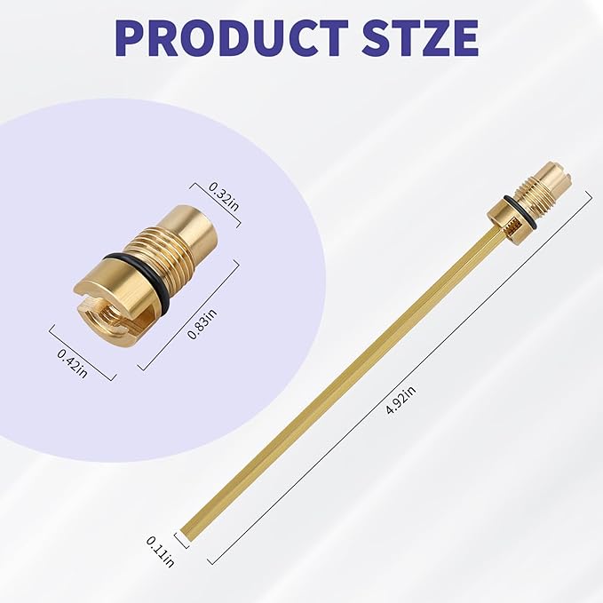 Compatible Check Valve for Coleman Lantern & Stove Parts – Replacement Valve for Fuel & Gas Lanterns, Stoves – Fits Models 295, 285, 200A195, 228D,288,639,530 & More ﻿