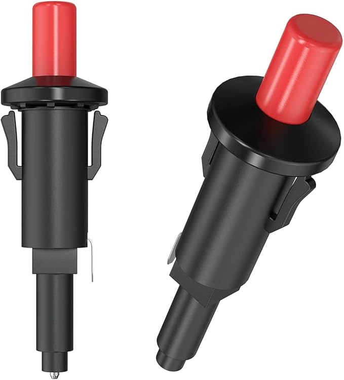 SafBbcue 80462 Grill Igniter Replacement for Weber Q1000/Q2000 Grill Accessories Replacement Parts,for Weber Q100 Q200 Gas Grill Ignitor for Weber 386001 386002 566001 Grill Parts, Ignition Button