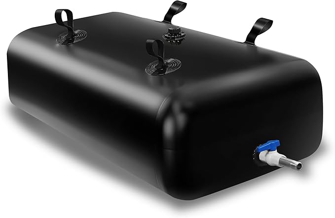 MXQMKL 400 L/100 gal Water Bladder Storage Containers, Foldable Portable Water Tank Large Capacity Soft Water Bag, Drought Resistance, Fire Prevention, Emergency Water