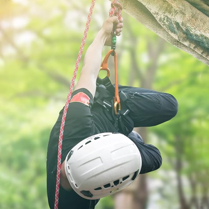 NewDoar Climbing Harness, Mountaineering Rock Climbing Harness, Half Body Harness for Rappelling Fire Rescuing Tree Climbing