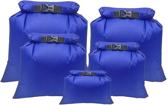 TRENDBOX Roll Top Waterproof Dry Bag Kit Storage Compression Bag Sack Poch Packing Organizers Water Resistant Camping Travel