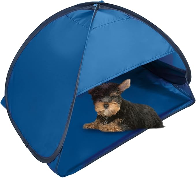 Pop Up Beach Sun Tent, 1 Person, Blue, 31.51 x 19.69 x 21.65 Inches, Sun Shelter, Sun Protection, Beach