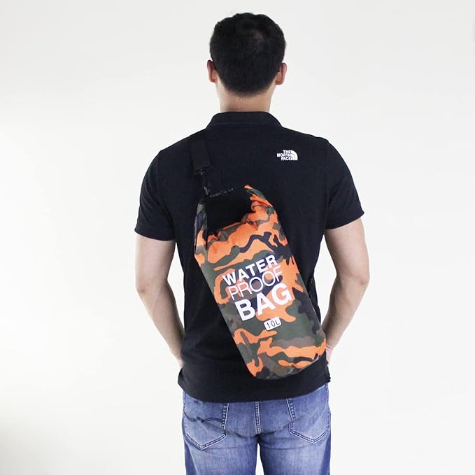 YDYJKI Waterproof Dry Bag Backpack 2L/5L/10L/20L/30L Floating Roll Top Dry Compression Sack Keeps Gear Dry for Kayaking Beach Rafting Boating Hiking Camping and Fishing with Waterproof Phone Case (