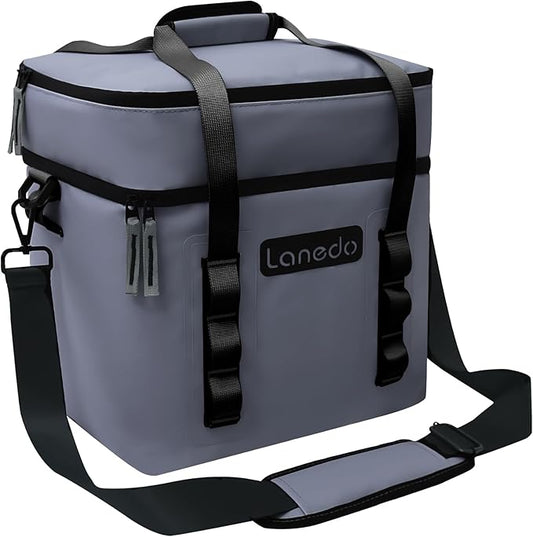Lisa Lunch Soft Cooler 20/36 Can, Insulated Bag Portable Ice Chest Box for Lunch, Beach, Drink, Beverage, Travel, Camping, Picnic, Car, Trips, Cooler Leak-Proof