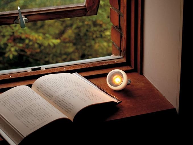 Snow Peak's Mini Hozuki Lantern, Bark, S-041BR-US, Designed in Japan, Lifetime Product Guarantee, Lightweight, Compact for Camping or Backpacking, Camping Light, One Size