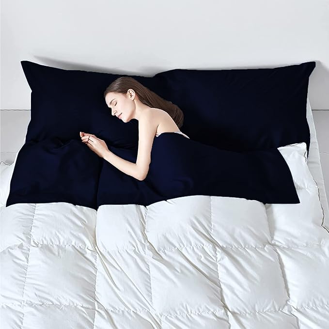 Sleeping Bag Liner, Lightweight Portable, Soft Travel and Camping Sheet, with Compact and Carry Bag, for Travel, Hotel