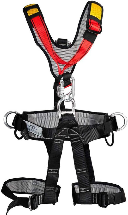 NewDoar Climbing Harness CE Certification Rock Climbing Rappelling Equipment Body Guard Protect Rappelling Rescuing Equip