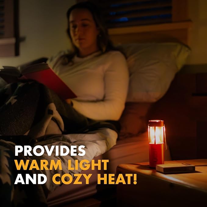 UCO Original Candle Lantern Value Pack with 3 Candles and Storage Bag, Original Size, Powder Coated, Volcano