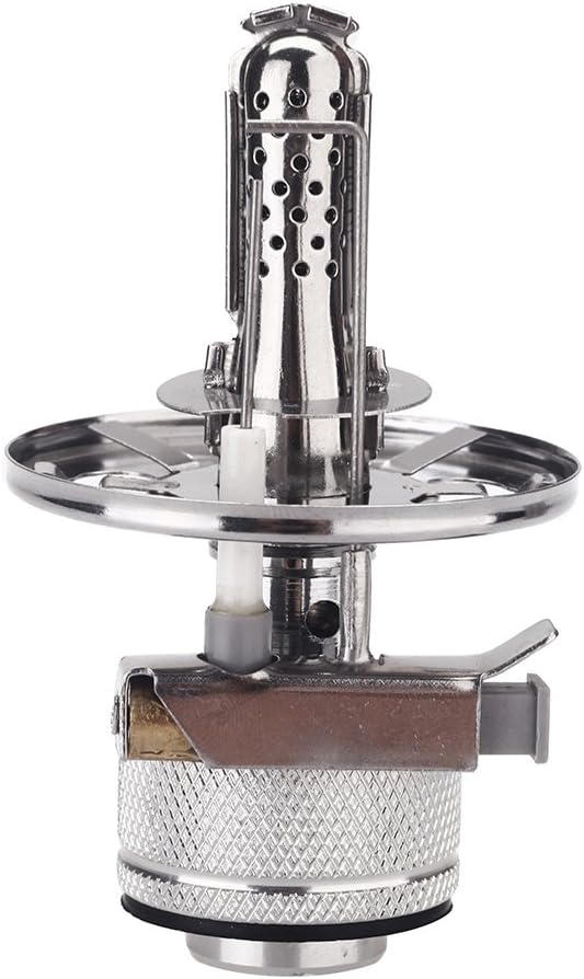 Mini Portable Camping Lantern Gas Light Tent Lamp Torch Hanging Metal Lamp-chimney Butane 80LUX