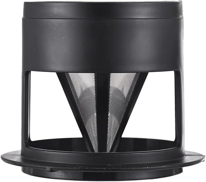 Camping Mug with Coffee Dripper, 6.8oz Stainless Steel Camping Mug Cup with Foldable Handle & Reusable Coffee Filter, Portable Camp Cookware for Outdoor Backpacking