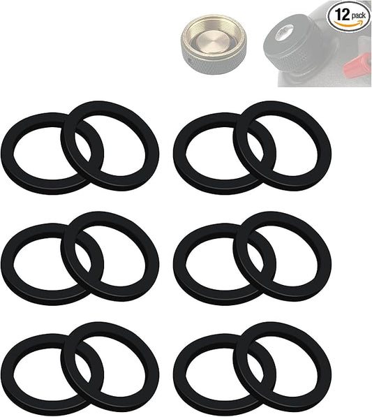 Fuel Cap Seals for Coleman 220 Lanterns and Stoves Fuel Caps 12-Pack (NO.2)