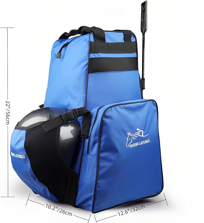 Tall Boot and Helmet Carrier - Waterproof 3 in 1 Equestrian Travel Bag for Horse Riding, Large Capacity, English Bag Carry All