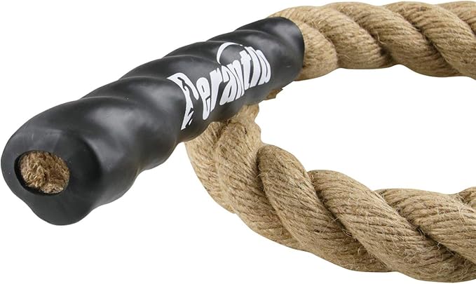 Perantlb Outdoor Climbing Rope for Fitness and Strength Training, Workout Gym Climbing Rope, 1.5'' in Diameter, Length Available: 8,10, 15, 20, 25, 30,40, 50 Feet…