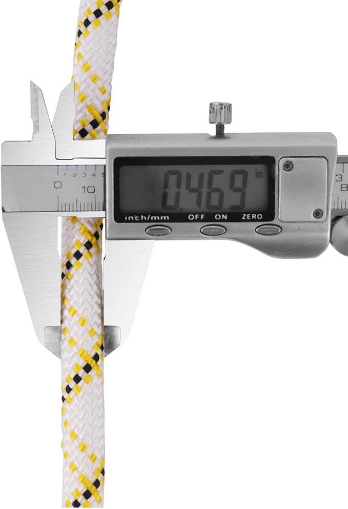 Arborist Rope Climbing Rope 48 Strands Polyester Rope(1/2in x 150ft) for Climbing Tree Swing Pulling Sailing