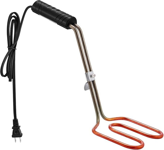 Electric Charcoal Starter for Grill – Mata Leon Premium BBQ Grills Fireplace Tools Easier & Quicker Ignite Lump Coals Briquettes | NO Sparks or Ash | Durable 304 Heat Element Coils with 5ft Long Cable