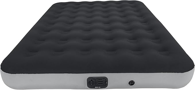Coleman: River Gorge: 9.5" Queen Airbed - Built-in Battery Air Pump, Inflatable Mattress, Puncture Guard, Durable Design, All Terrain, Indoor-Outdoor