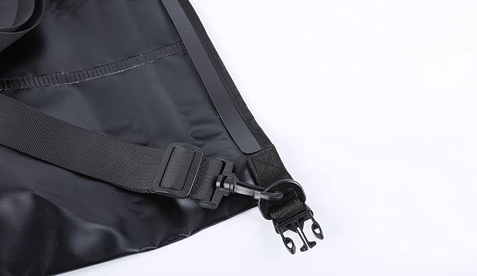 YDYJKI Floating Waterproof Dry Bag for Travel 5L/10L/20L/30L, Roll Top Sack Keeps Gear Dry for Kayaking, Rafting, Boating, Swimming, Camping, Hiking, Beach, Fishing (Black, 10L)