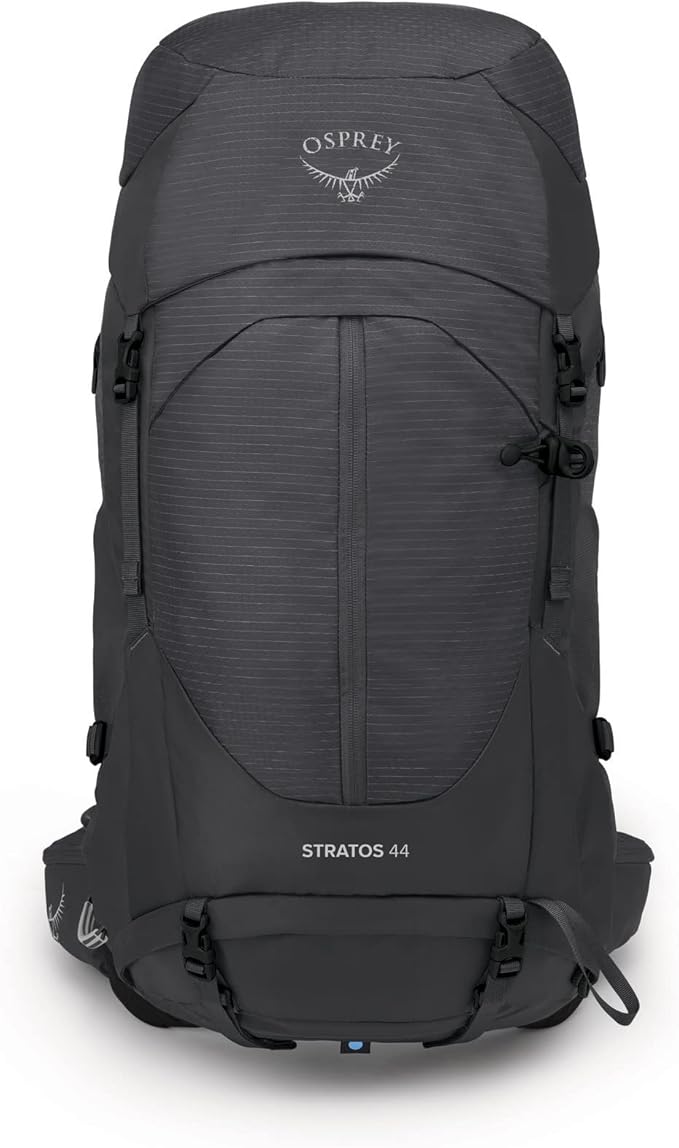 Osprey Stratos 44L Men's Hiking Backpack, Tunnel Vision Grey