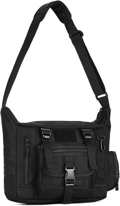 HUNTVP Tactical Messenger Bag Shoulder Bag Cross Body Bag Belt Sling Bags Laptop For Working Cycling Hunting Camping