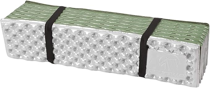 REDCAMP Foldable Foam Camping Pads for Sleeping, Waterproof Closed Cell Foam Camping Sleeping Pad - Ultra-Lightweight for Hiking & Backpacking, R-2.1 Insulated, Royal Blue/Grey/Green/Brown/Khaki