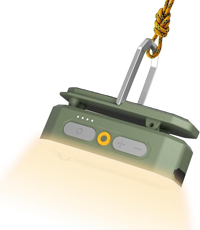 BougeRV Movable Area Light, Rechargeable Camping Lantern, 3200mAh Portable Camping Light, IP65 Waterproof, Camp Lamp for Tent, Power Outages, Emergency, Outdoor