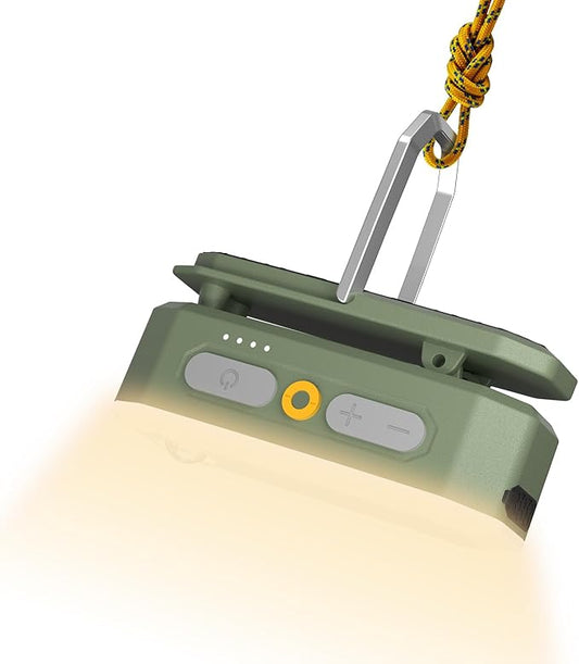 BougeRV Movable Area Light, Rechargeable Camping Lantern, 3200mAh Portable Camping Light, IP65 Waterproof, Camp Lamp for Tent, Power Outages, Emergency, Outdoor